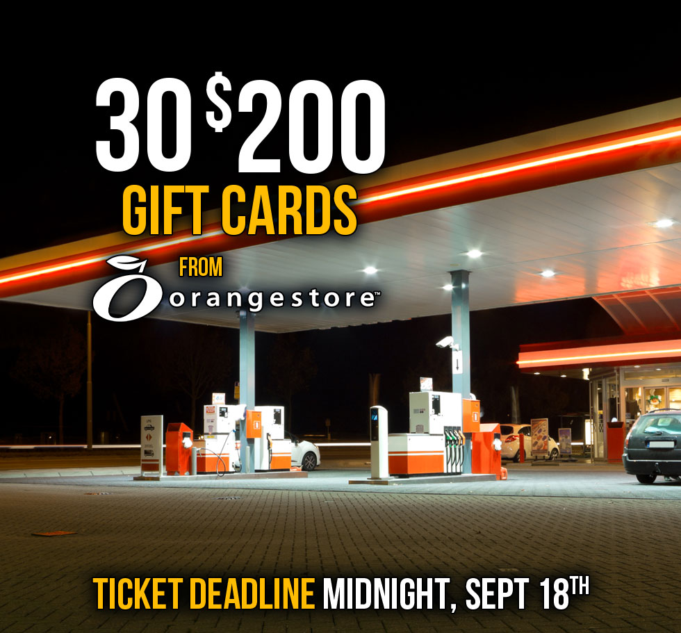 30 $200 Orangestore Gift Cards